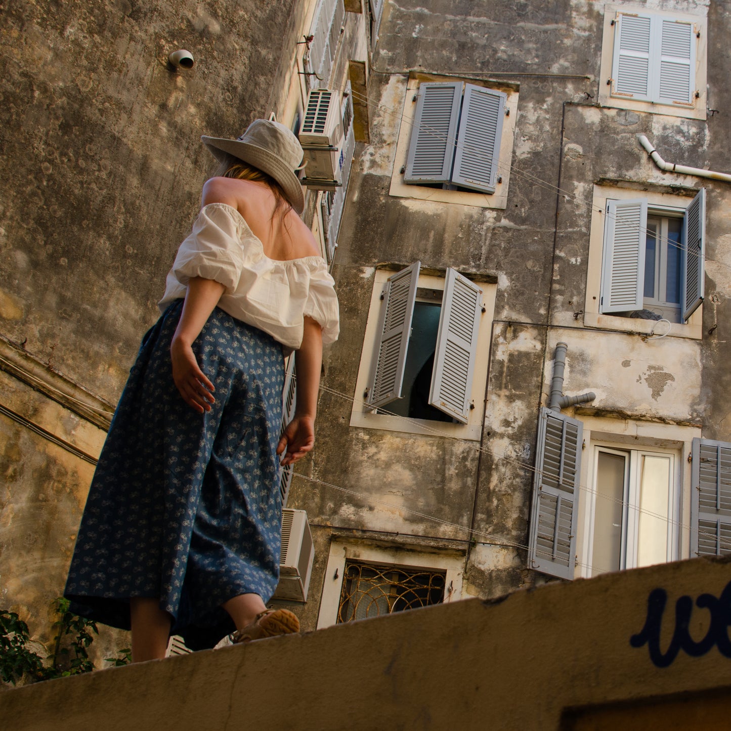 high waisted culotte trousers